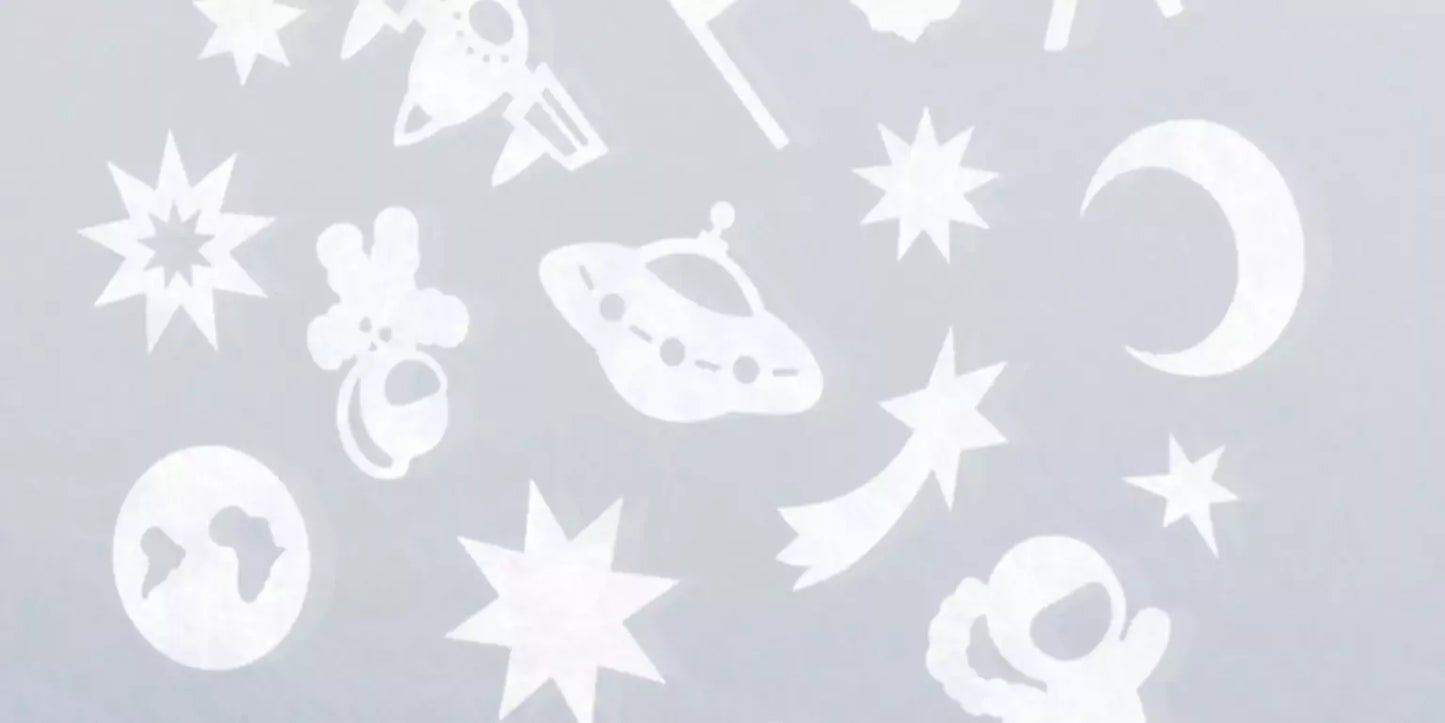 Cosmos - Fensterdekoration - Gecko in the Box - Vorhang nach Mass