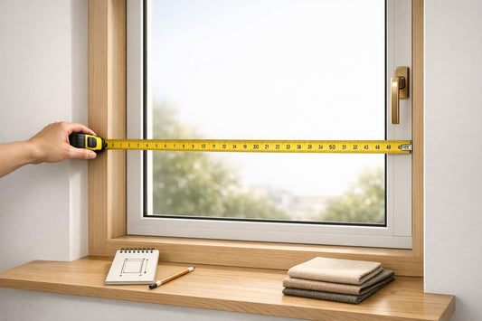 So messen Sie Fenster für Vorhänge nach Mass