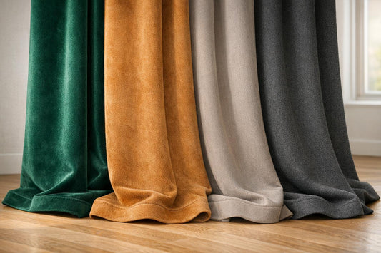 Beste Stoffe für Schalldämmende Vorhänge