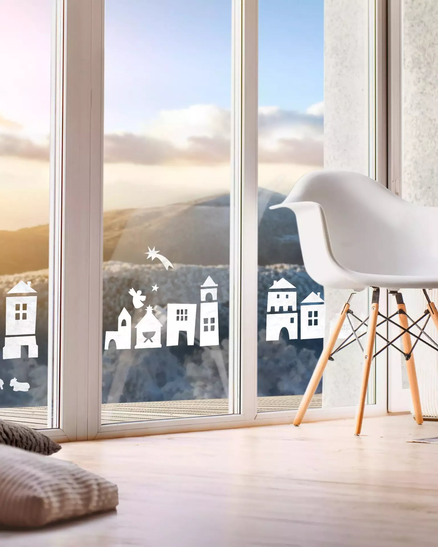 Dekorative Fensterdekorationen
