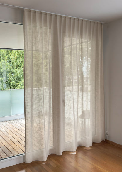 Stoffmuster LINUM - Vorhang nach Mass