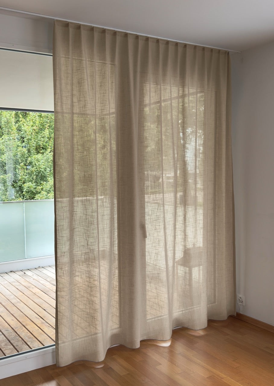 Stoffmuster LINUM - Vorhang nach Mass