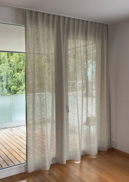 Stoffmuster LINUM - Vorhang nach Mass