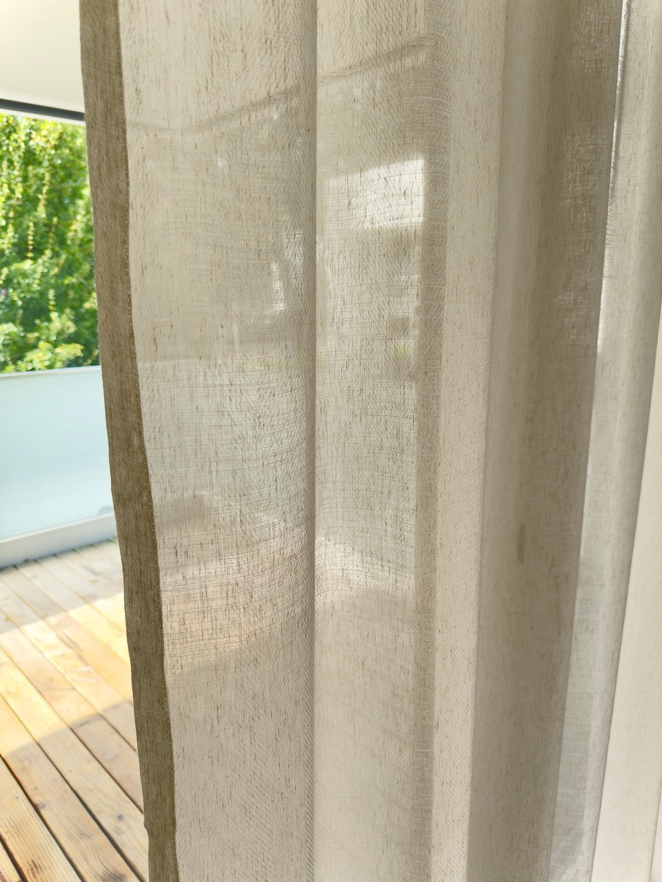 Stoffmuster FLIEDER - Vorhang nach Mass