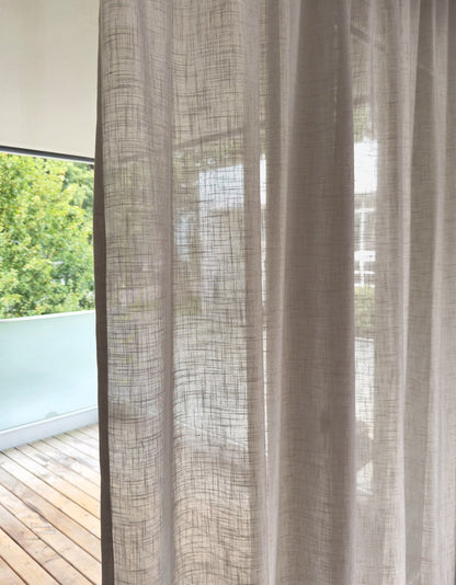 Stoffmuster LINUM - Vorhang nach Mass