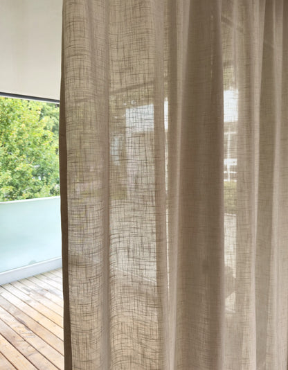 Stoffmuster LINUM - Vorhang nach Mass