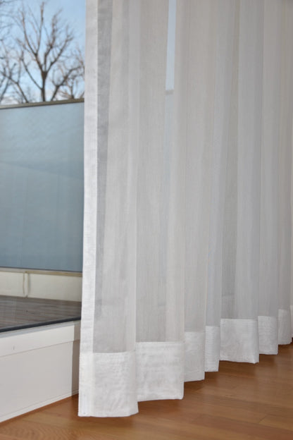 Stoffmuster VIOLETTE - Vorhang nach Mass