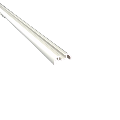Vorhangschiene Deckenprofil weiss pulverbeschichtet, zweite Ansicht