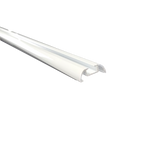 Vorhangschiene Deckenprofil 1-läufig, Aluminium nach Mass